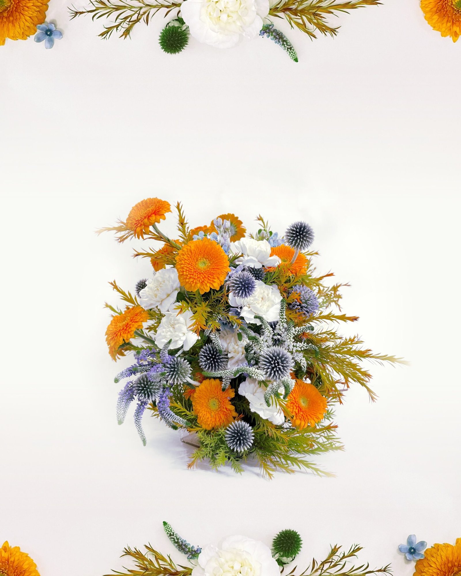 Ikebana arrangement representing the Cosmic Order